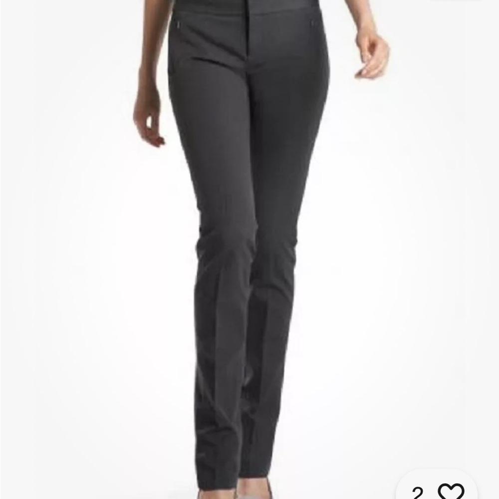 NWT Banana Republic Stretch Gray Martin Sexy Skinny Pants With Zipper Pockets